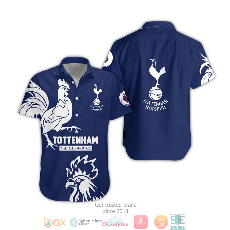 NEW Tottenham The Lilywhites full printed shirt, hoodie 28
