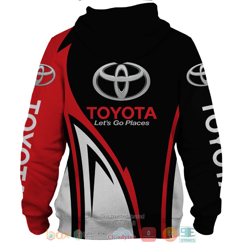 NEW Toyota Let's go places Skull full printed shirt, hoodie 2