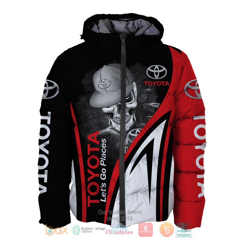 NEW Toyota Let's go places Skull full printed shirt, hoodie 7