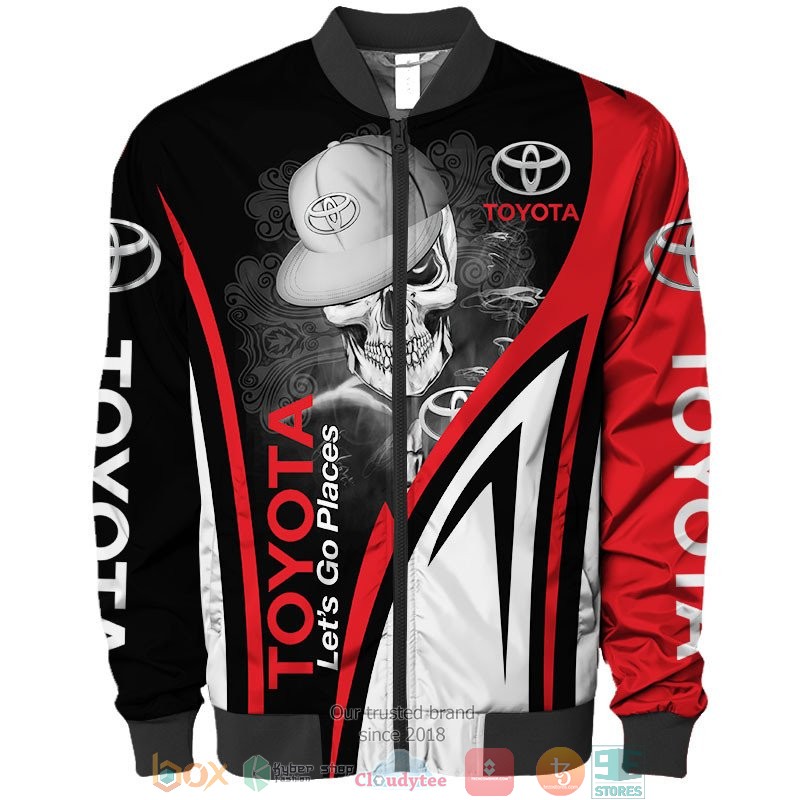 NEW Toyota Let's go places Skull full printed shirt, hoodie 18