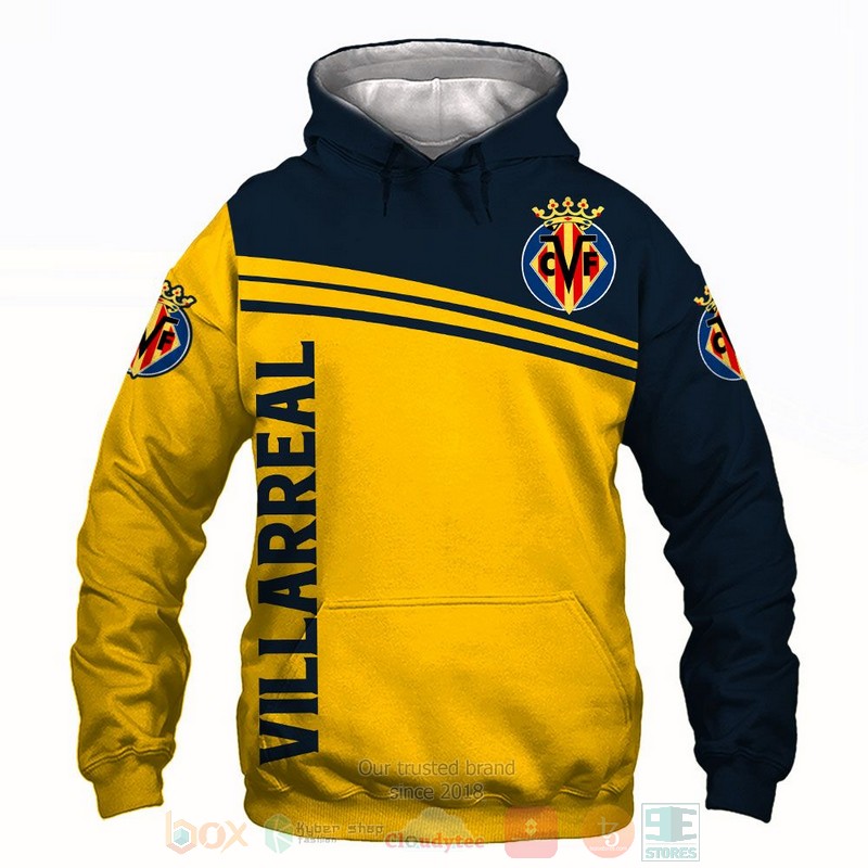 BEST Villarreal yellow blue All Over Print 3D shirt, hoodie 64