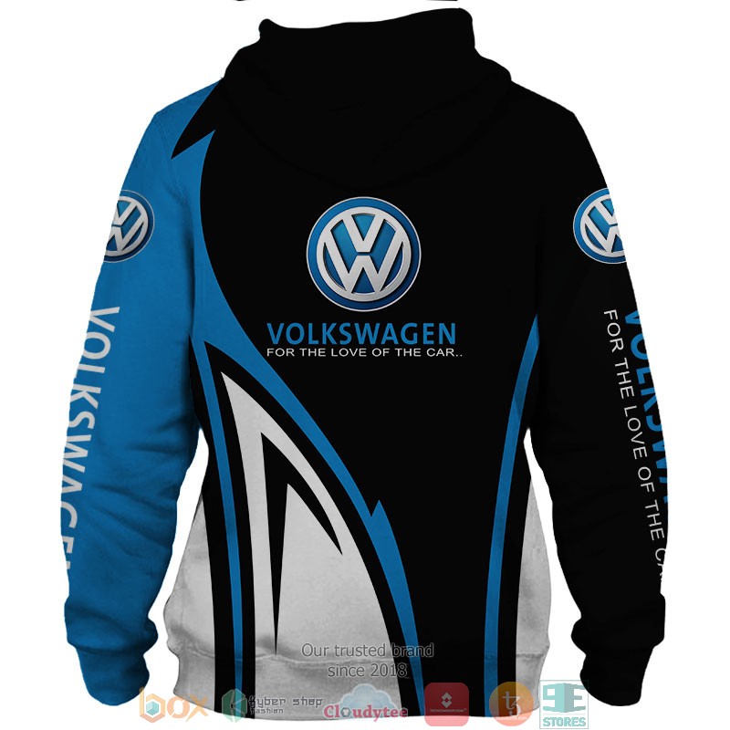 NEW Volkswagen For the love of the car Skull full printed shirt, hoodie 2