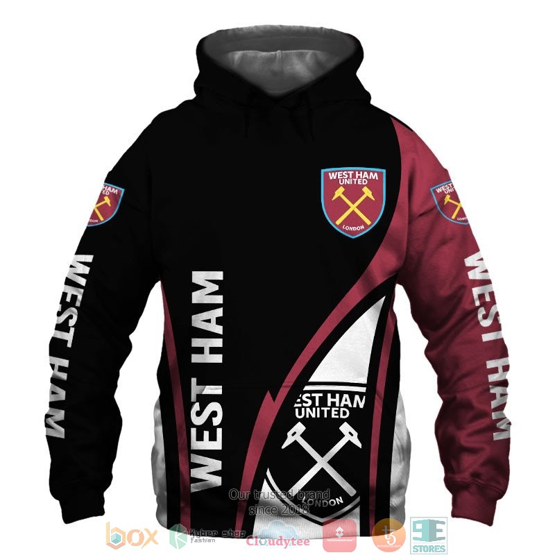 NEW West Ham London full printed shirt, hoodie 48