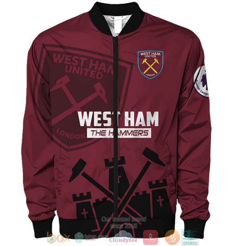 NEW West Ham The Hammers full printed shirt, hoodie 37