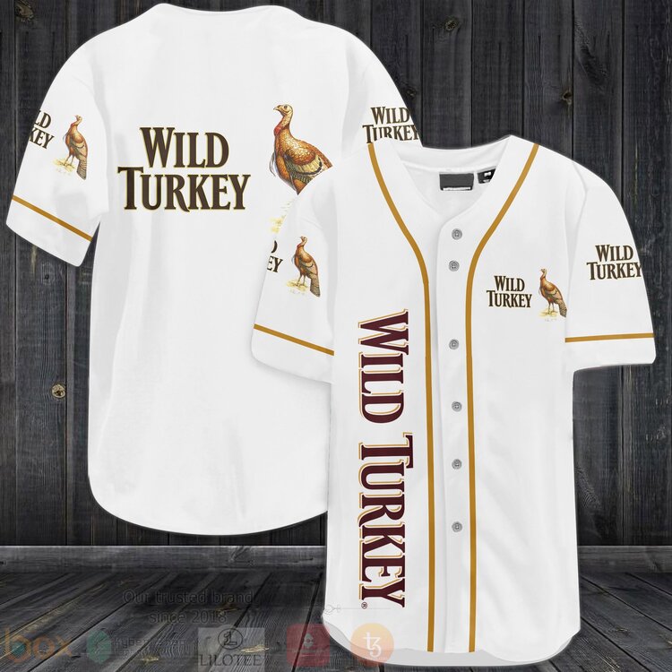 TOP Wild Turkey AOP Baseball Jersey 2