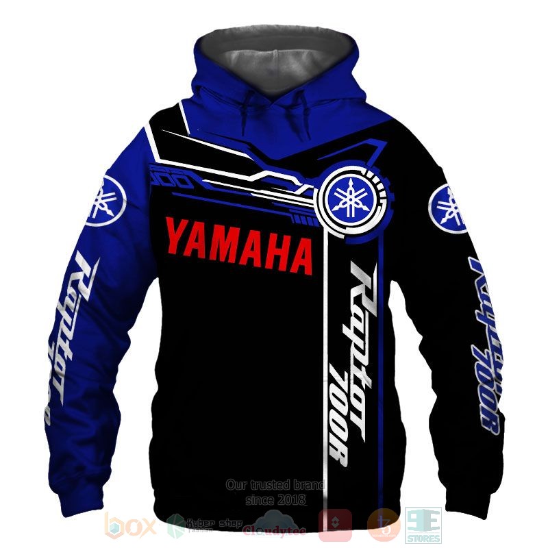 BEST Yamaha Raptor 700r blue black All Over Print 3D shirt, hoodie 49
