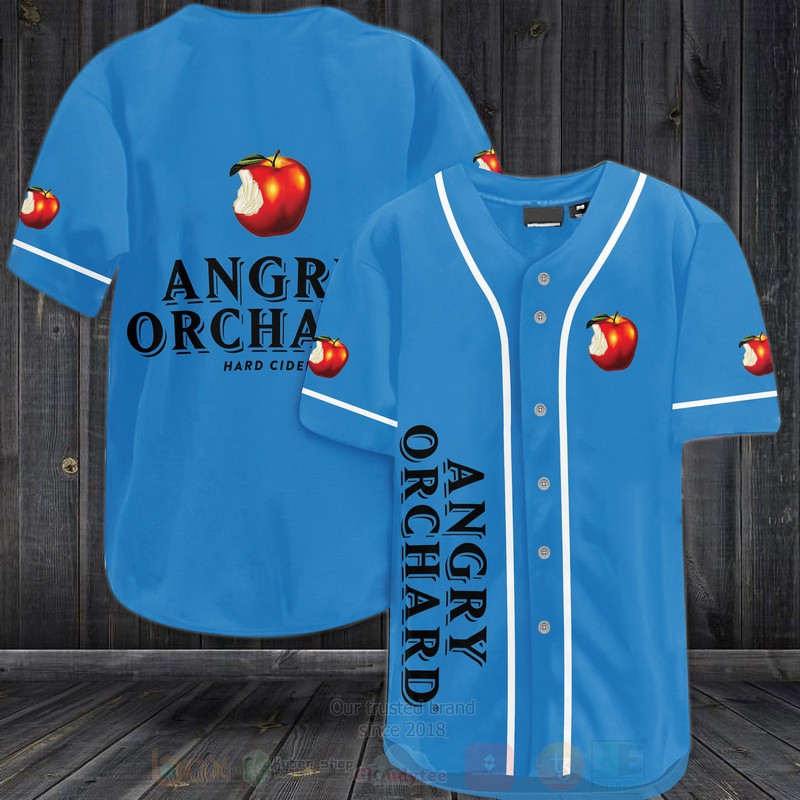TOP Angry Orchard AOP Baseball Jersey Shirt 2