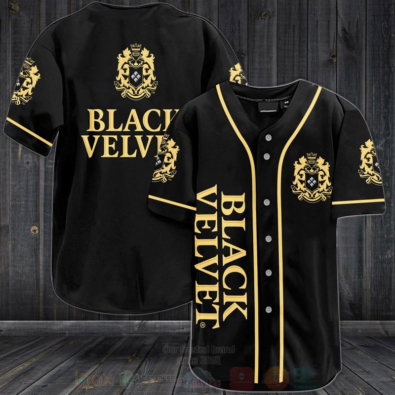 TOP Black Velvet Canadian Whisky AOP Baseball Jersey Shirt 2