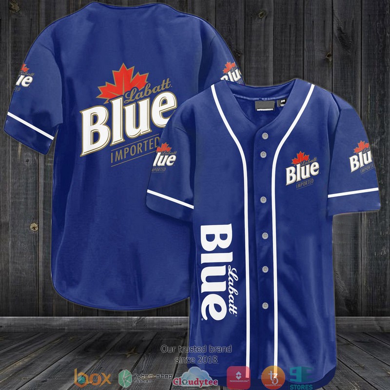 Blue Labatt Jersey Baseball Shirt 1