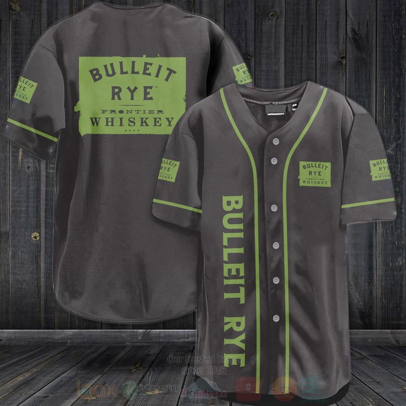 TOP Bulleit Rye Whiskey AOP Baseball Jersey Shirt 2