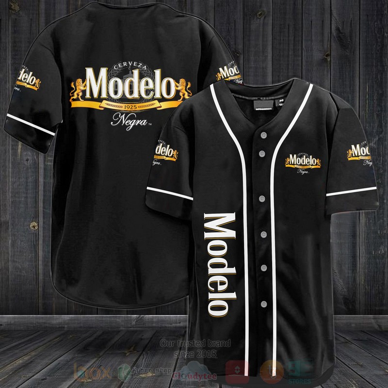 TOP Cerveza Modelo Negra Baseball-Shirt 3