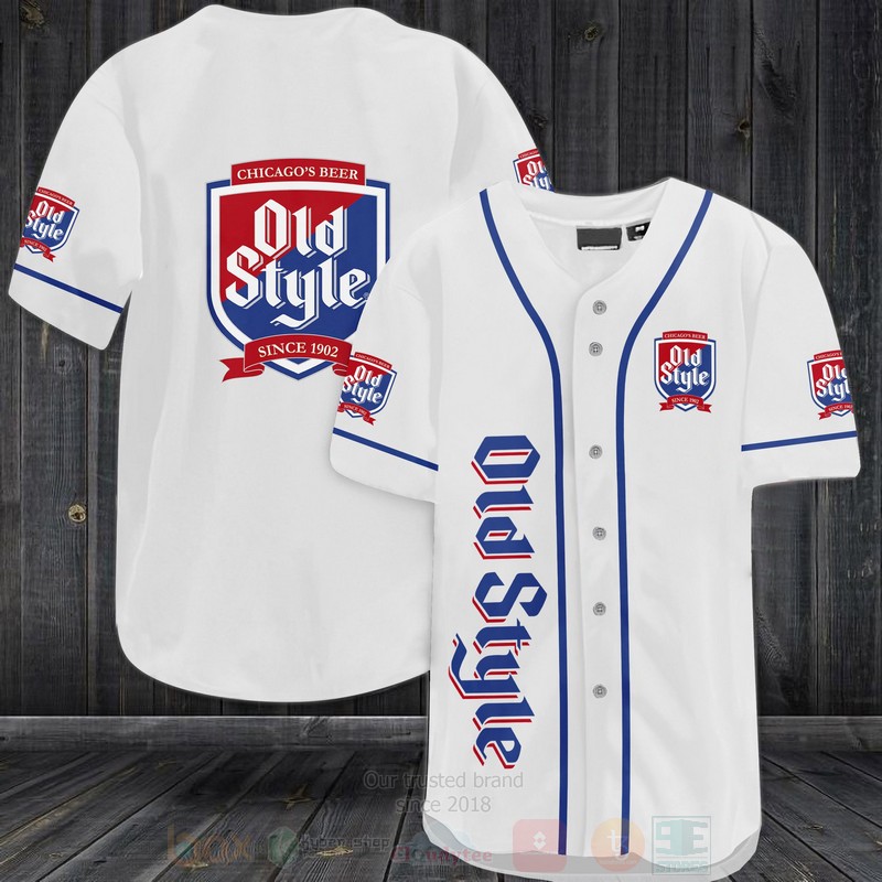 TOP Chicago Beer Old Style Since 1902 AOP Baseball Jersey Shirt 3