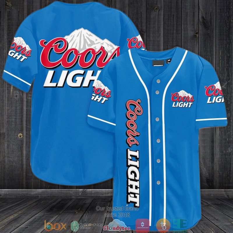 Coors Light Jersey Baseball Shirt 4