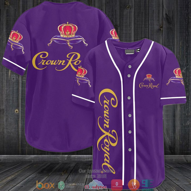 Crown Royal Jersey Baseball Shirt 6