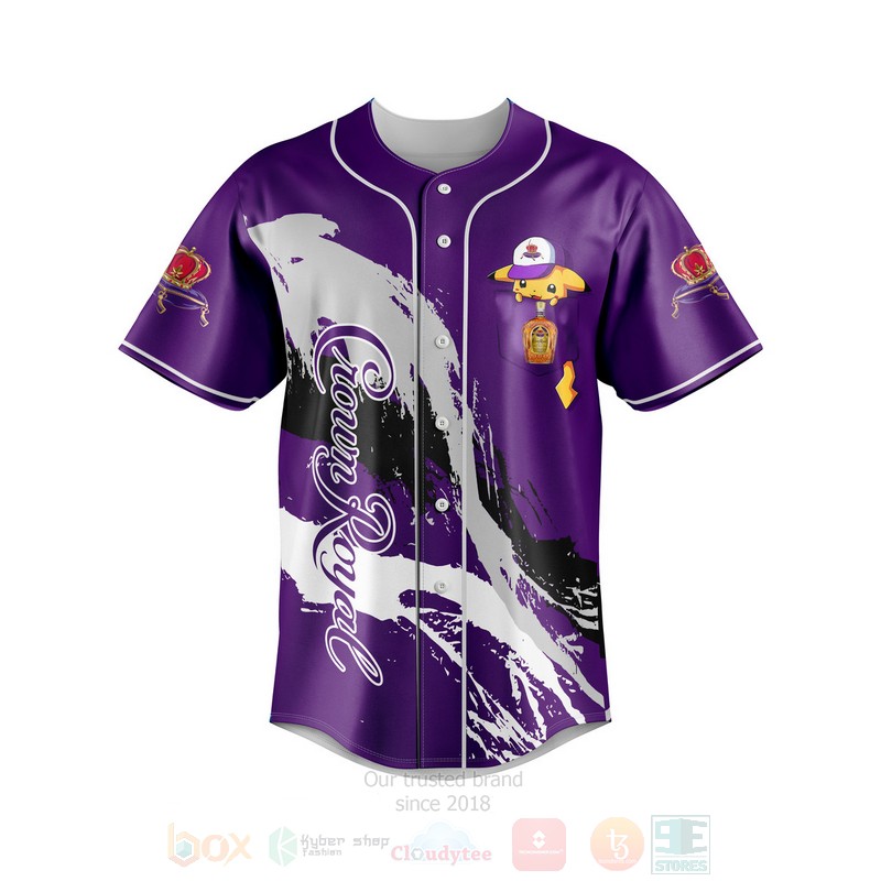 TOP Crown Royal Pikachu Baseball-Shirt 12