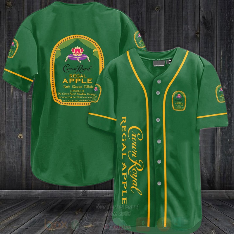 TOP Crown Royal Regal Apple AOP Baseball Jersey Shirt 2