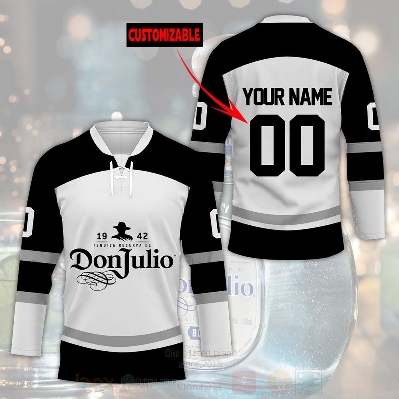 TOP Don Julio Personalized Hockey Jersey T-Shirt 3