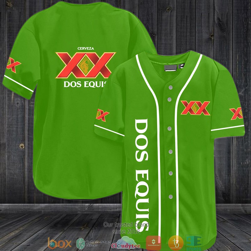 Dos Equis Jersey Baseball Shirt 3