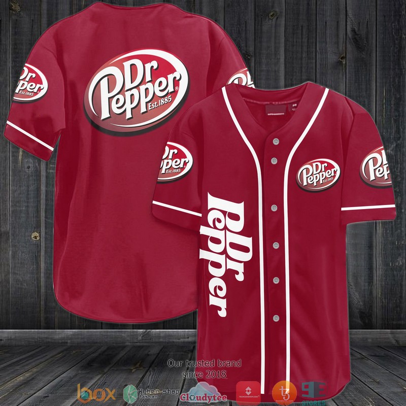 Dr Pepper Jersey Baseball Shirt 1