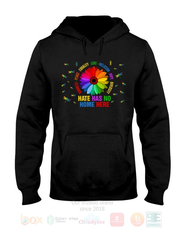 HOT Dragonfly Hate Has No Home Here Hoodie, T-Shirt 2