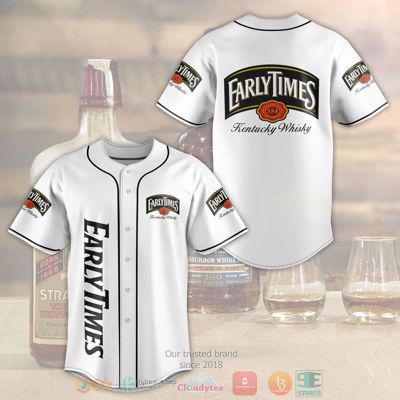 NEW Early Times Kentucky Whisky Baseball shirt 3