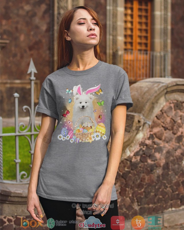 BEST Samoyed Easter Bunny 2d shirt, hoodie 14