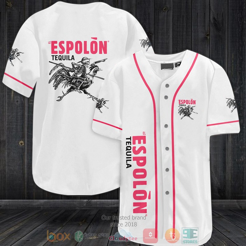 NEW Espolon Tequila white Baseball shirt 2