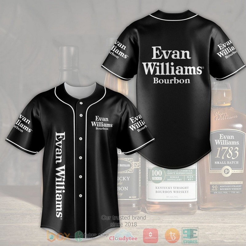 NEW Evan Williams Bourbon Baseball shirt 3