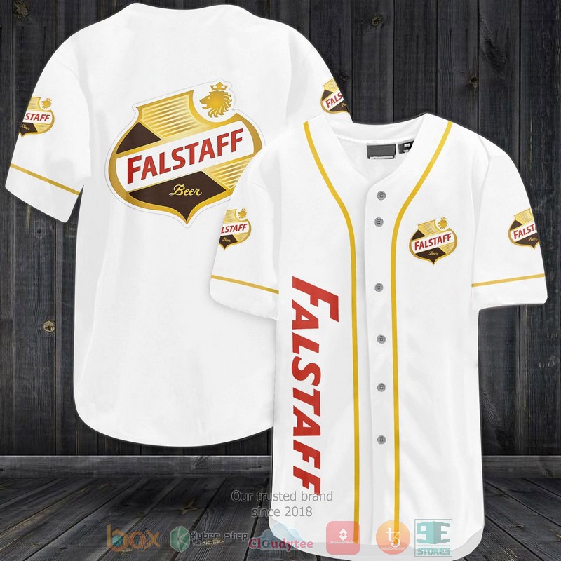 NEW Falstaff beer Baseball shirt 3