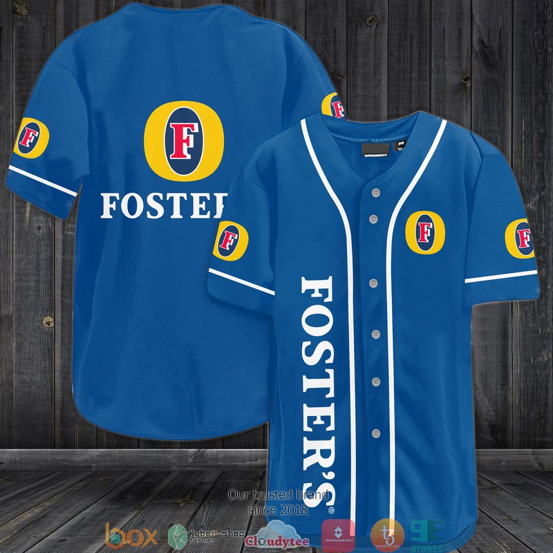 Fosters Jersey Baseball Shirt 1
