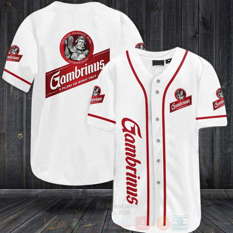 TOP Gambrinus AOP Baseball Jersey Shirt 2