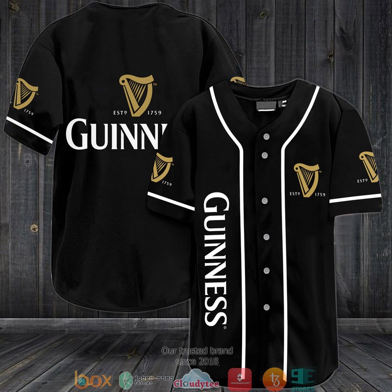 Guinness Jersey Baseball Shirt 6