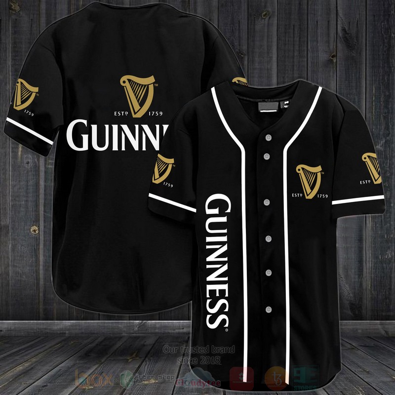 TOP Guinness Est 1759 Baseball-Shirt 3