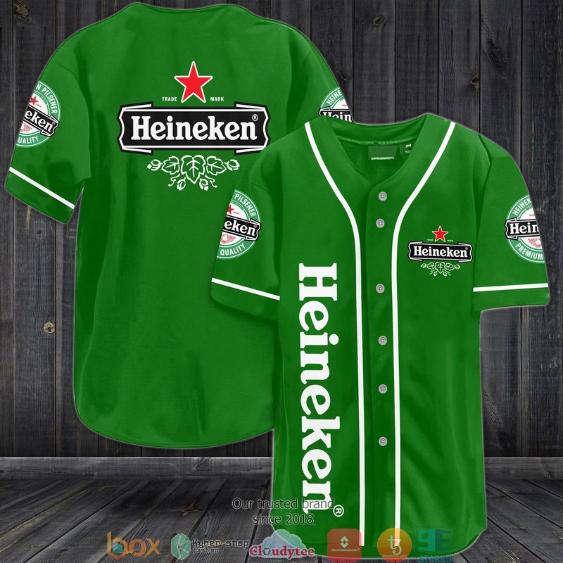 Heineken Jersey Baseball Shirt 1