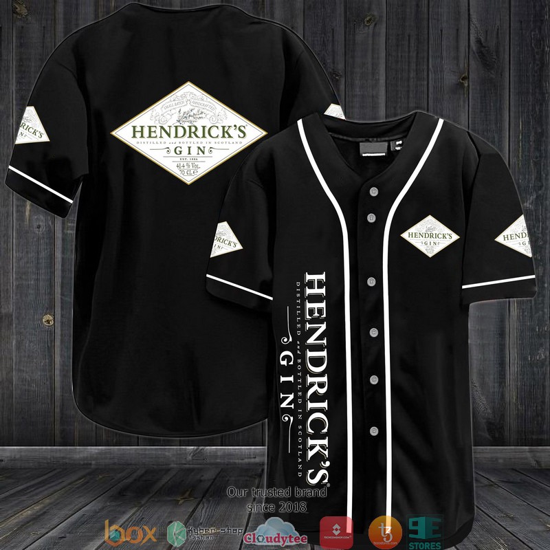 Hendrick's Gin Jersey Baseball Shirt 2