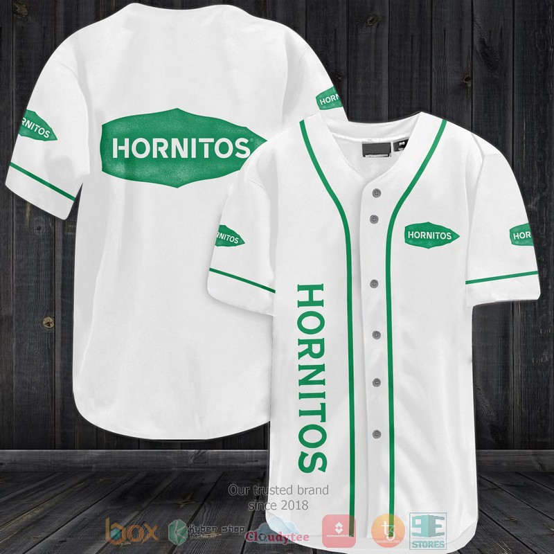 NEW Hornitos white green Baseball shirt 3