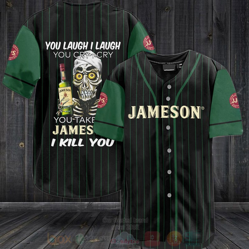 TOP Jameson You Laugh I Laugh You Cry I Cry Baseball-Shirt 3