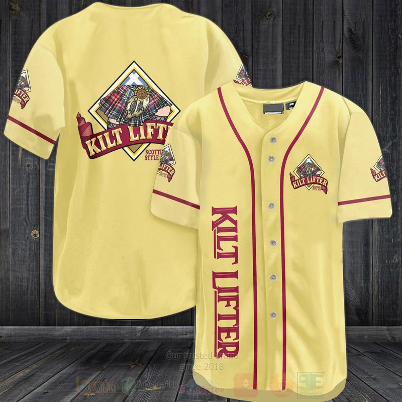 TOP Kilt Lifter AOP Baseball Jersey Shirt 2
