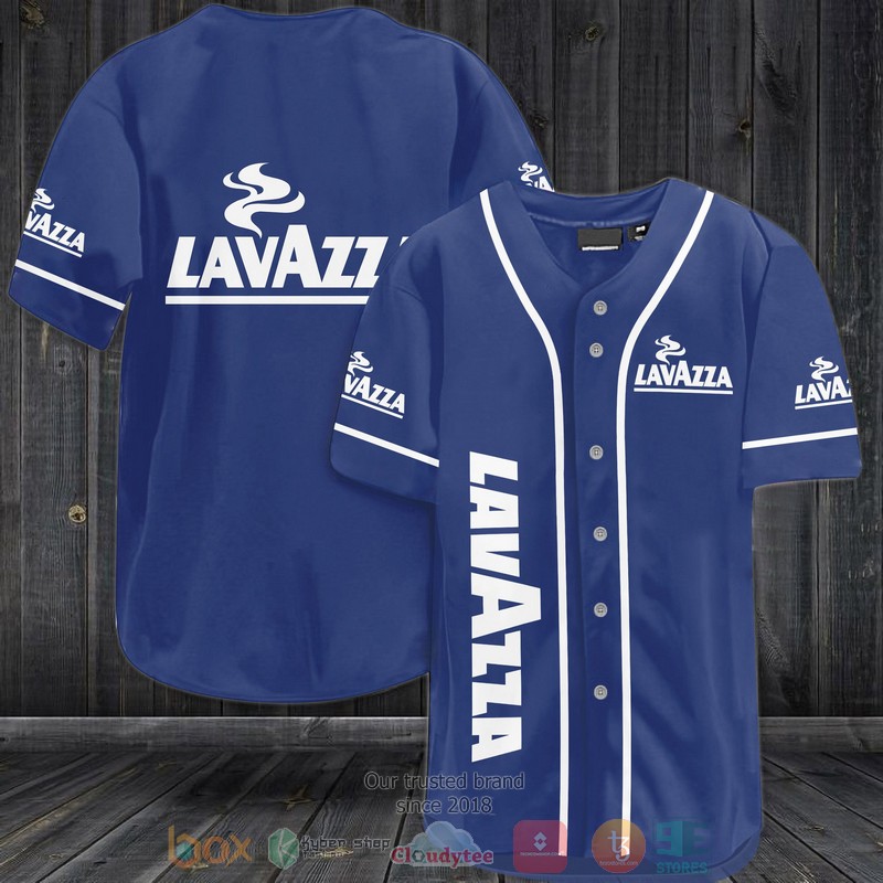 NEW Lavazza blue Baseball shirt 3