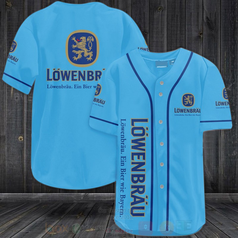 TOP Lowenbrau Brewery AOP Baseball Jersey Shirt 3