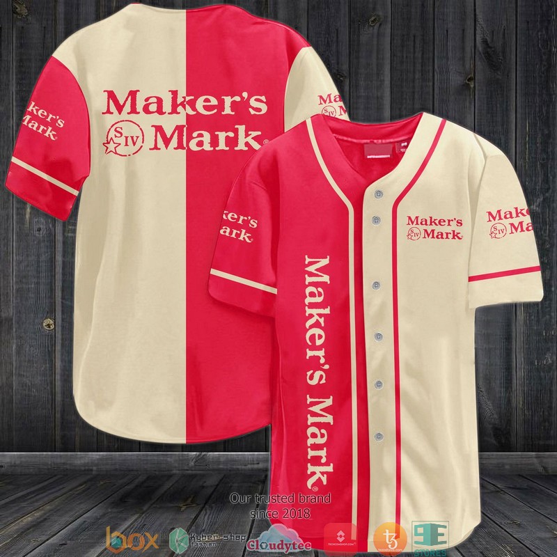 Maker's Mark Jersey Baseball Shirt 3