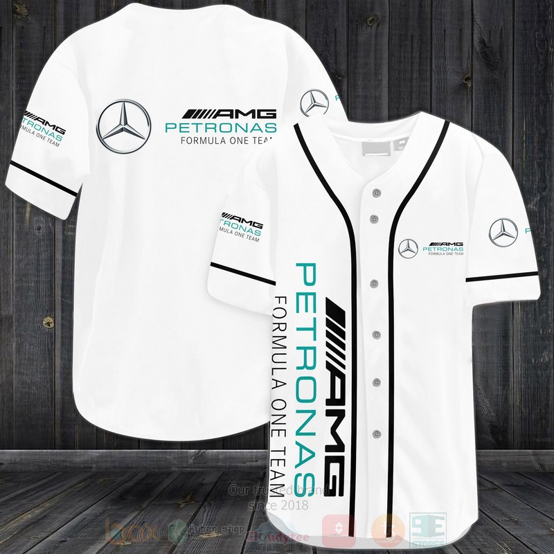 TOP Mercedes AMG Petronas Baseball-Shirt 1