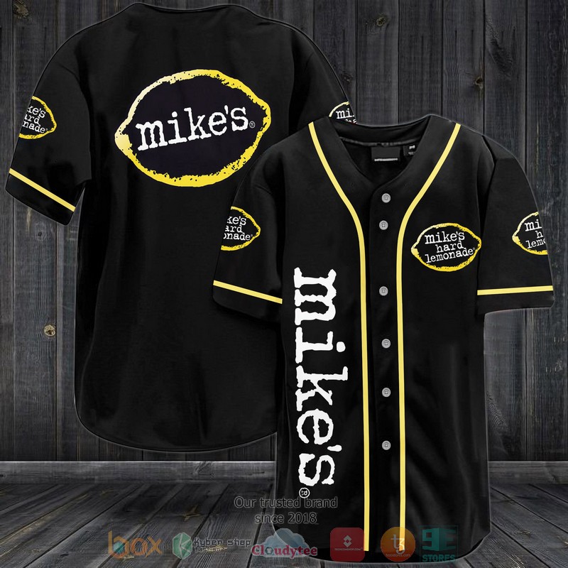 NEW Mike's Hard Lemonade black Baseball shirt 3