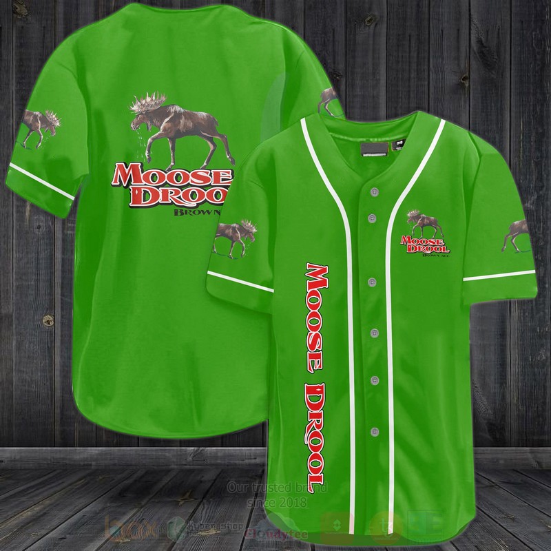 TOP Moose Drool AOP Baseball Jersey Shirt 2