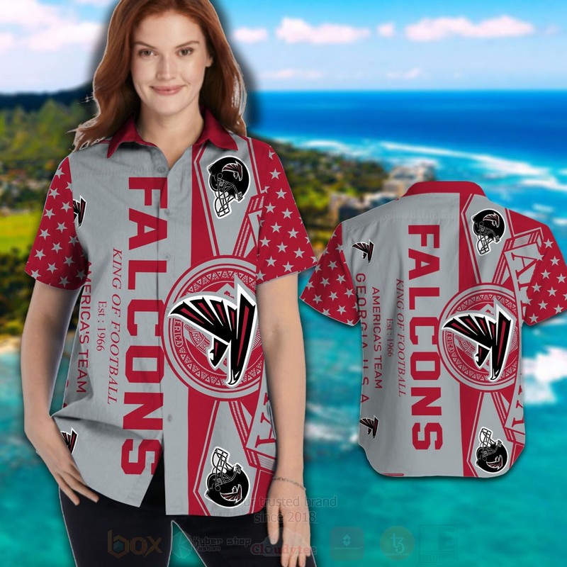 TOP NFL Atlanta Falcons Men Woman Tropical Shirt, Short 12