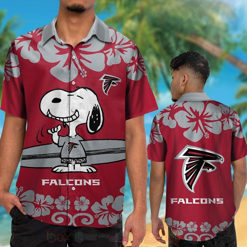TOP NFL Atlanta Falcons and Snoopy Tropical Shirt, Short 13