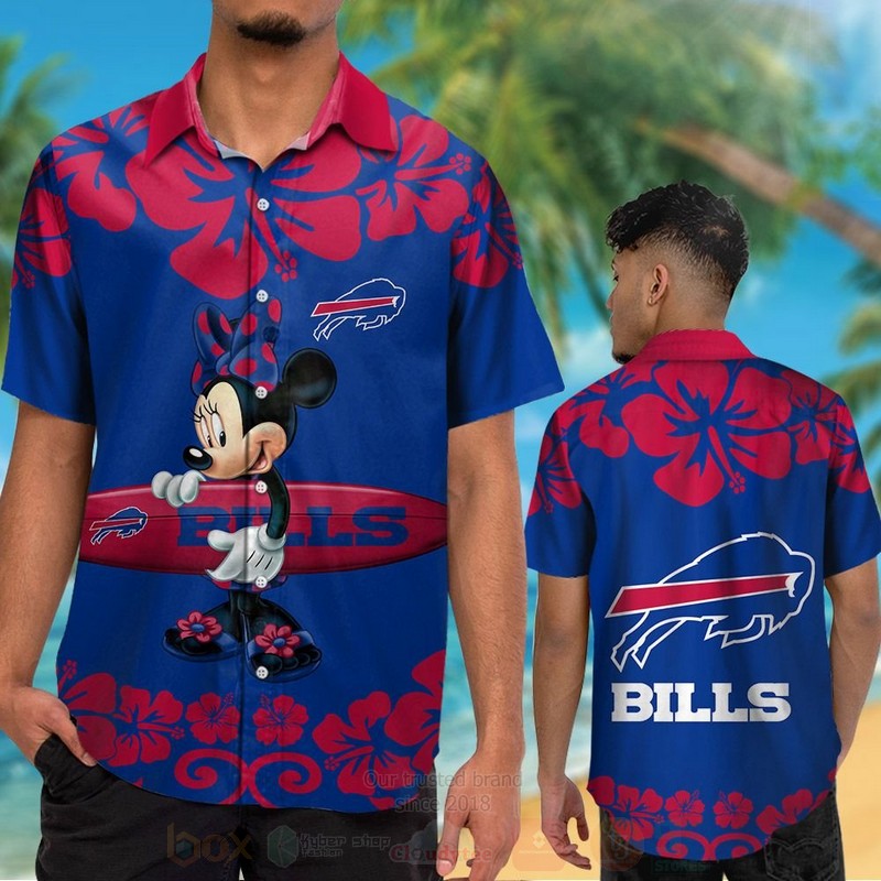 TOP NFL Buffalo Bills and Minnie Mouse Tropical Shirt, Short 12