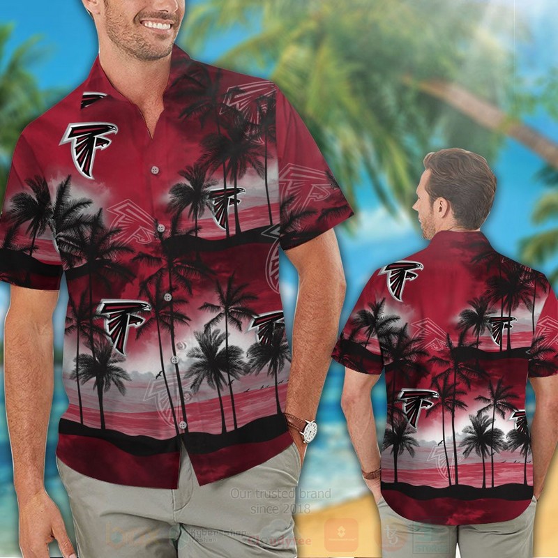 TOP NFL The Atlanta Falcons Tropical Shirt, Short 13