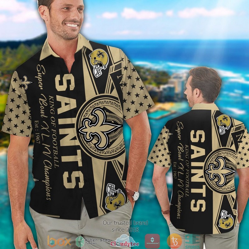 NFL NFL Orleans Saints King of football Hawaii Shirt 7
