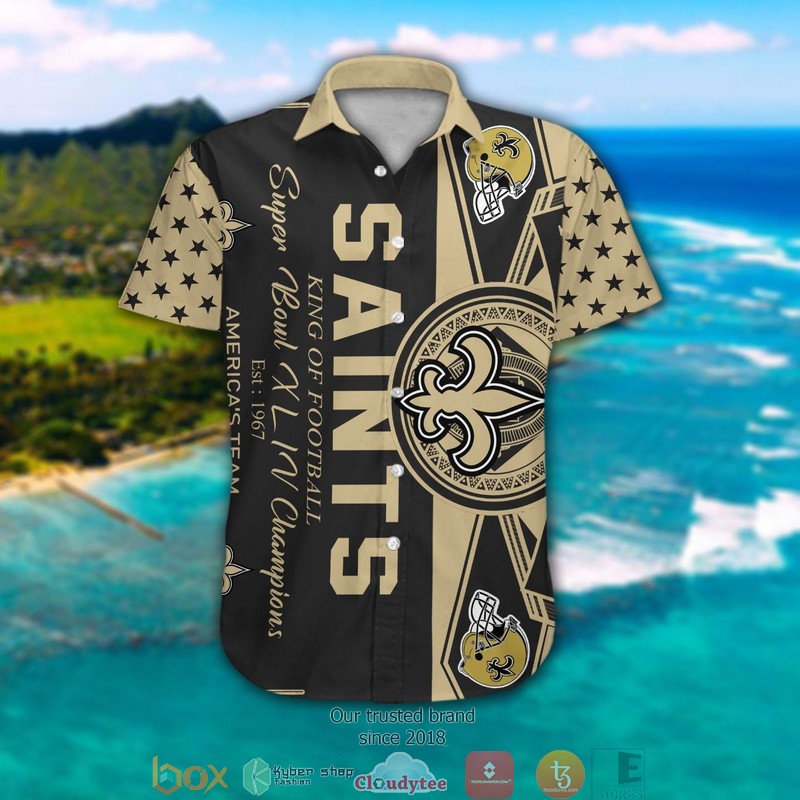 NFL NFL Orleans Saints King of football Hawaii Shirt 4 NFL NFL Orleans Saints King of football Hawaii Shirt - Image 4